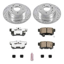Power Stop 03-11 Honda Element Front & Rear Z26 Street Warrior Brake Kit