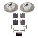 Power Stop 06-08 Mercedes-Benz SLK280 Front and Rear Semi-Coated Rotor Kit