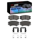 DFC 10-15 Chevrolet Camaro Front Geospec Rotors w/4000 HybriDynamic Brake Pads w/Hardware