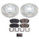 Power Stop 16-19 Hyundai Sonata Front and Rear Semi-Coated Rotor Kit