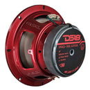 DS18 8in 275 Watts RMS 4 ohm Mid Range Loudspeaker w/ Translucent Dust Cap and Cone w/RGB LED Lights