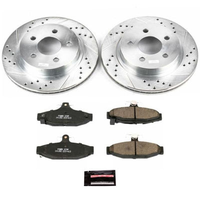 Power Stop 94-97 Chevrolet Camaro Front & Rear Z23 Evolution Sport Brake Kit