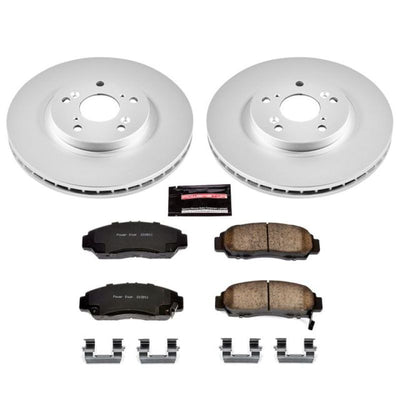 Power Stop 04-08 Acura TL Front & Rear Z17 Evolution Geomet Coated Brake Kit