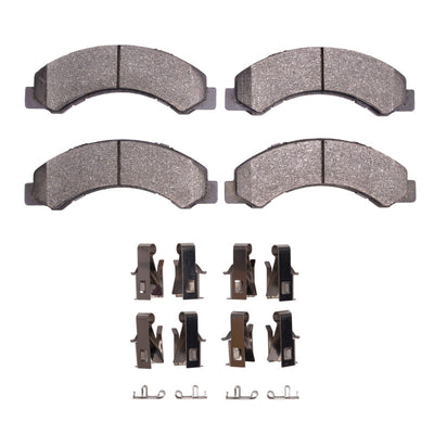 DFC 98-24 Chevrolet W3500 Gas Engine Front/Rear 4000 HybriDynamic Brake Pads and Hardware Kit