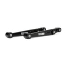 BLOX Racing V2 Billet Rear Lower Control Arms Poly Bushings 96-00 Honda Civic - Black