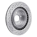 DFC 08-15 Mercedes-Benz C63 AMG Rear Drilled and Slotted Brake Rotor