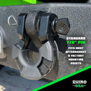 Rhino USA 8T Super Shackle 2-Pack (Gray)