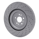 DFC 12-19 Mercedes-Benz GLE63 AMG Front Drilled GeoSPEC Coated Rotor and Slotted