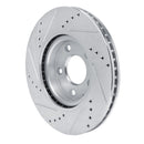 R1 19-25 Mazda 3 Sport Front & Rear Drilled & Slotted Silver Brake Rotor Set