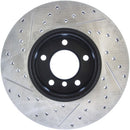 Street Axle Pack Drilled & Slotted, Front