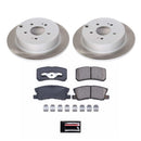 Power Stop 04-08 Mitsubishi Endeavor Front and Rear Semi-Coated Rotor Kit