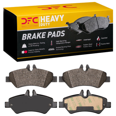 DFC 06-18 Dodge Sprinter 3500 Rear Heavy Duty Pads - Semi Metallic