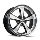 Ridler 652 20x10 / 5x139.7 BP / 0mm Offset / 108.1mm Hub Gls Blk w/ Diamond Cut Face & Lip Wheel