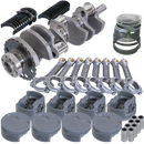 Eagle Chevy LS2 4.000in Crank 24 Tth Reluctor 6.125in I-Beam Rods 4.010in Pistons Rotating Assembly