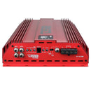 DS18 1-Channel Amp 15000 Burst/0.5ohm 8000/1ohm 4800/2ohm 2500/4ohm Watts RMS w/ Voltmeter Red