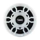 DS18 6.5in Speaker Grill w/ RGB LED Lights