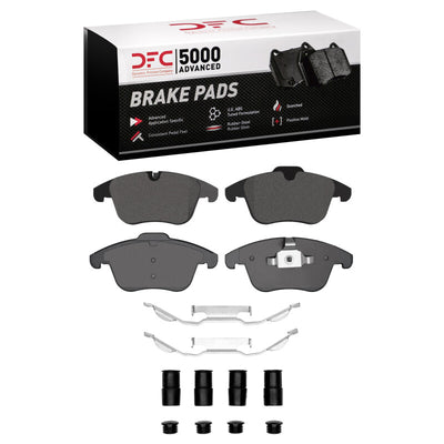DFC 17-19 Jaguar XE Front 5000 Advanced Ceramic Brake Pads and Hardware Kit