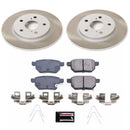 Power Stop 2016 Scion iM Front and Rear Semi-Coated Rotor Kit