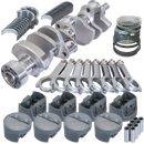 Eagle Chevy LT1 350 1Pc 3.750in Crank 5.700in H-Beam -5cc Flat Top 4.040in Pistons Rotating Assembly