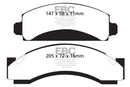 EBC 74-80 Chevrolet C30 (JB8) Greenstuff Front Brake Pads