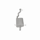 BRExhaust 97-99 Acura CL 3.0L Muffler Kit