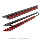 Go Rhino 15-23 Ford F150 / 17-24 F250 SD Dominator Extreme D1 Side Steps w/ Bracket - Tex Blk - 52in