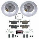 Power Stop 14-19 BMW i3 Front & Rear Z23 Evolution Sport Coated Brake Kit