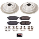 Power Stop 05-06 Saab 9-2X Front and Rear Semi-Coated Rotor Kit