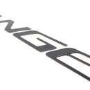 Putco 24-26 Ford Ranger Tailgate Letters - Matte Black