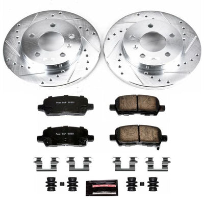 Power Stop 12-13 Chevrolet Impala Front & Rear Z23 Evolution Sport Brake Kit