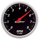 Autometer Designer Black Fuel Level Gauge 2-1/16in Electrical 70 Ohms E / 10 Ohms F - 90 Deg Sweep