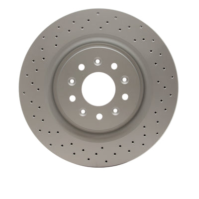 DFC 00-06 Jaguar XKR Front Drilled GeoSPEC Coated Rotor