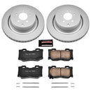 Power Stop 09-13 Infiniti FX50 Front & Rear Z17 Evolution Geomet Coated Brake Kit