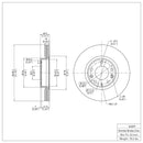 DFC GeoSPEC Coated Rotors - Plain