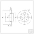 DFC GeoSPEC Coated Rotors - Plain