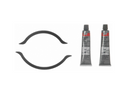 Fel-Pro 01-05 Mazda Miata Engine Oil Pan Gasket Set - RTV Black Silicone w/ Rubber End Seals