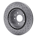 DFC 00-06 Jaguar XKR Rear Drilled Brake Rotor