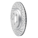 R1 14-21 Jaguar F-Type Rear Right Drilled & Slotted Geo-Carbon Rotor