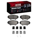 DFC 04-11 Mazda RX-8 Front Active Performance Pads and Hardware Kit
