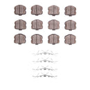 DFC 06-13 Chevrolet Corvette Front Active Performance Pads and Hardware Kit
