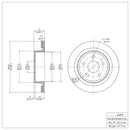DFC GeoSPEC Coated Rotors - Plain