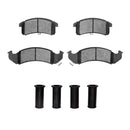 DFC 97-99 Buick LeSabre Front Geospec Rotors w/4000 HybriDynamic Brake Pads w/Hardware