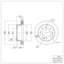 DFC GeoSPEC Coated Rotors - Plain