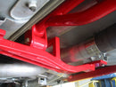 UMI Performance 93-02 GM F-Body Tunnel Mounted Trq. Arm- LT Headers w/ Loop- CrMo - Red