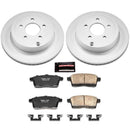 Power Stop 07-10 Ford Edge Front & Rear Z17 Evolution Geomet Coated Brake Kit