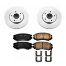 Power Stop 10-11 Kia Soul Front & Rear Z17 Evolution Geomet Coated Brake Kit