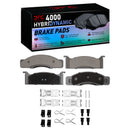 DFC 68-72 Ford Custom Front 4000 HybriDynamic Brake Pads and Hardware Kit