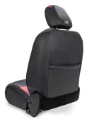 PRP Jeep Wrangler JL Front Seat Covers - 2 door- with Pocket Back (Pair) - Black/Green