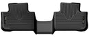 Husky Liners 18-24 BMW X3/19-24 BMW X4 WeatherBeater 2nd Row Floor Liner - Black