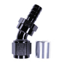 Russell 10AN ProClassic Crimp 30 Degree Hose End - Black